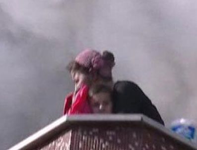 FIKIRTEPE - Kadıköy'de çıkan yangında can pazarı yaşandı