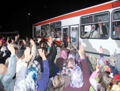 SEYRANI - Kayseri’den İlk Hacı Adayı Kafilesi Yola Çıktı