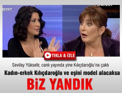 SEVİLAY YÜKSELİR - Sevilay Yükselir, canlı yayında yine Kılıçdaroğlu'na çaktı