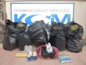 Diyarbakır`da 55 Kilo Esrar Ele Geçirildi