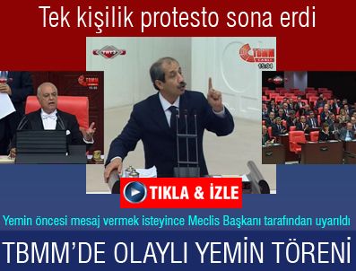 MECLIS GENEL KURULU - CHP'li İsa Gök'ün yemin boykotu sona erdi