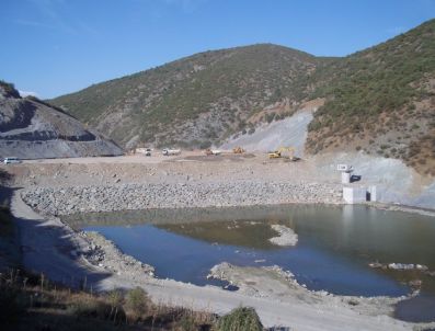 SORKUN - Kestel Barajı`nda Çalışmalar Sürüyor