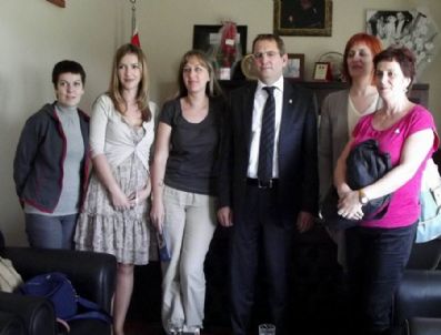 TÜRK KAHVESI - Küçükköy Belediyesi’ne Novipazar’dan Sürpriz Ziyaret