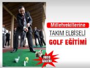 Milletvekilleri golf oynadı