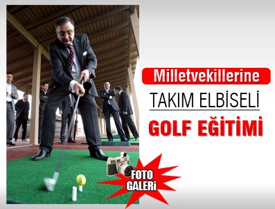 NURETTİN DEMİR - Milletvekilleri golf oynadı