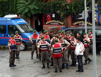 Olaylı Yıkımda Jandarmaya Saldıran Şüpheliler Adliyeye Sevk Edildi