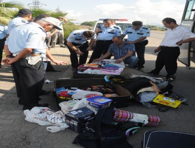 Yolcu Otobüsünde Bomba Alarmı