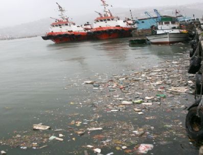 Zonguldak Limanı Çöple Doldu