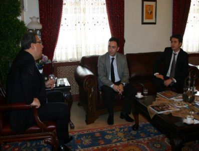 HASAN ÜNVER - İha Kayseri Bölge Müdürü Atakan Ünver’i Ziyaret Etti