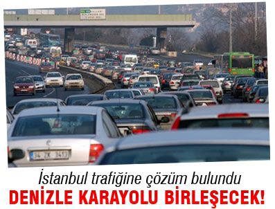İstanbul trafiğine denizden çözüm