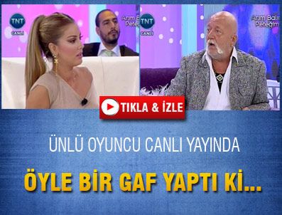 SÜMER TİLMAÇ - Tilmaç'tan canlı yayında büyük gaf