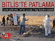 Bitlis'te patlama: 5 polis şehit
