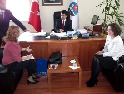 AHMET KARA - Çek Cumhuriyeti İstanbul Başkonsolosu’nda Başkan Nevzat Bozkuş’a Ziyaret