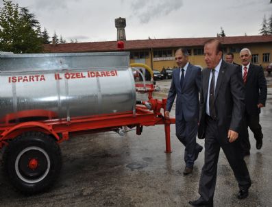 OSMAN ZABUN - Köylere  Yangın Tankeri