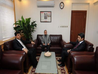 UĞUR TURAN - Başkan Fadıloğlu`ndan Şahinbey Kaymakamı`na Ziyaret