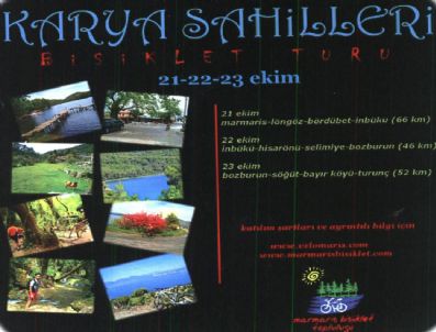 KARYA - Karya Sahilleri Bisiklet Turu Marmaris’e Geliyor