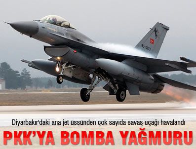 CELAL TALABANİ - Savaş uçalarından PKK kamplarına bomba yağmuru