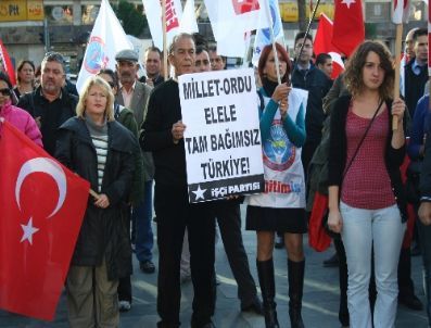 Terör Bahanesiyle Ergenekon Sanıklarına Destek Verdiler