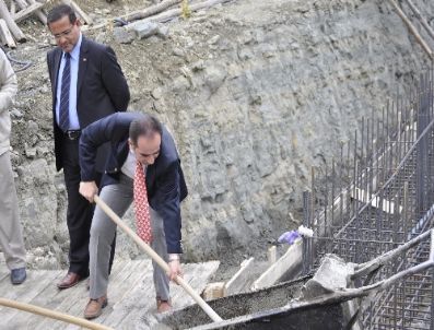 Çağlayancerit’te Öğrenci Yurdu Temeli Atıldı