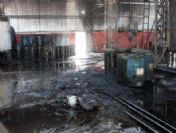 Niğde`de Asfalt Üretim Fabrikasında Yangın
