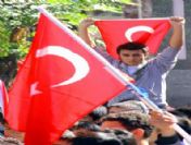 Antalya`da Terör Protestosu