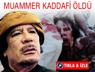 BINGAZI - Kaddafi memleketi Sirte'de öldürüldü