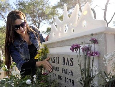 ASLı BAŞ - Aslı Baş mezarı başında anıldı