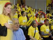 Carolin Vakıfbank Bayanlar voleybol maçında