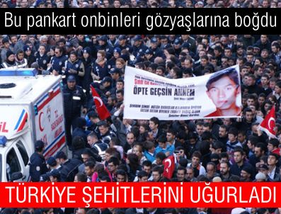 YAZLA - Türkiye şehitlerini uğurladı