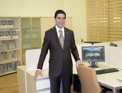 BERDIMUHAMEDOV - Türk Şirketi, Türkmenistan’da Modern Kütüphane İnşa Etti