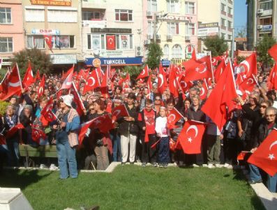 FIKRET AKOVA - Burhaniye’de Terore Lanet Mitingi