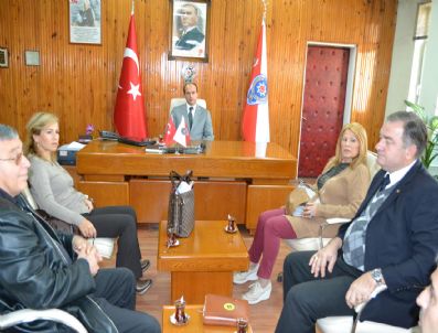NERIMAN POSBıYıK - Kdz.ereğli Kent Konseyi`nden Emniyet Müdürü Koçak’a Ziyaret
