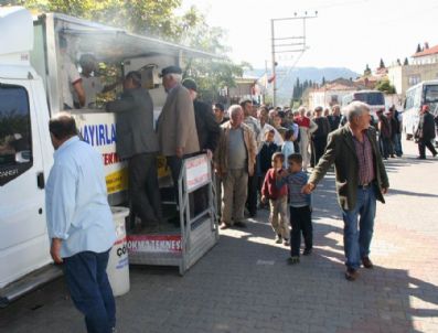 Pelitköy’de Şehitler İçin Lokma Hayrı Yapıldı