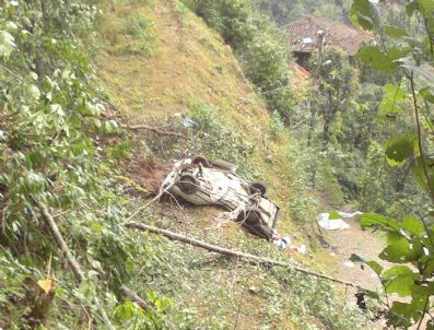 Rize`de Trafik Kazası: 1 Ölü, 4 Yaralı