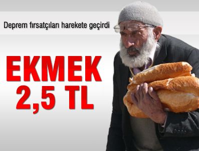 Deprem sonrası fırsatçılar iş başında