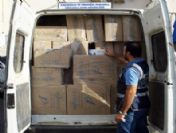 Diyarbakır`da 59 Bin Paket Kaçak Sigara Ele Geçirildi