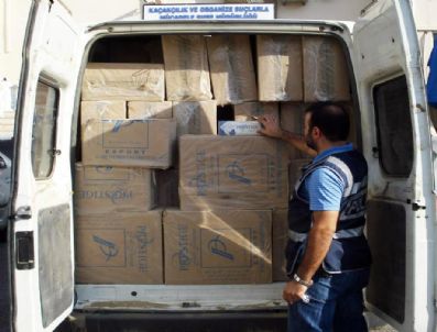 Diyarbakır`da 59 Bin Paket Kaçak Sigara Ele Geçirildi