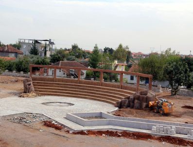NURETTIN TURSUN - Döşemealtı`nda Yeni Park Çalışması Başladı