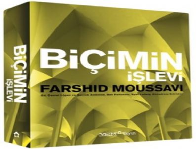SIEMENS - Farshid Moussavi`nin Yeni Kitabı `biçimin İşlevi` Okurla Buluştu