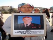 Şehit Yakınlarından Teröre Lanet Yürüyüşü