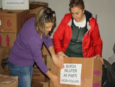 Deprem Bölgesi Van`a Bursa`dan Yardımlar Devam Ediyor