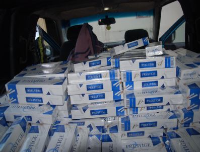 Erzurum’da Kaçak Sigar Operasyonu