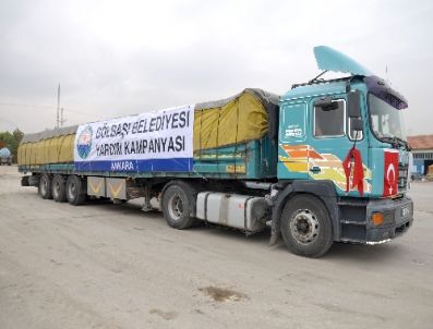 YAKUP ODABAŞı - Gölbaşı Belediyesi Van`daki Depremzedelere Duyarsız Kalmadı