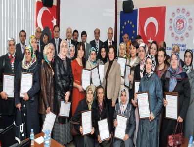 YUSUF MAYDA - Gümüşhane’de Pestil-köme Üretimi Kursu Alan 40 Kadın Sertifika Aldı