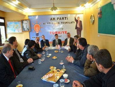 GÜMELI - Kaymakam Malğaç’dan Partilere Ziyaretler