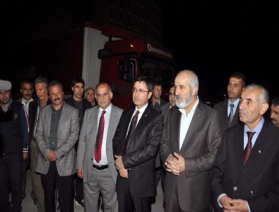 Malatya`dan Van`a Yardım Tır’ı Gönderildi