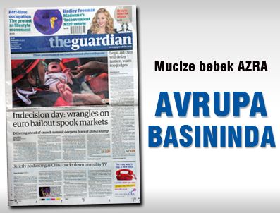 FRANKFURTER ALLGEMEINE ZEITUNG - Avrupa Azra bebeği konuşuyor