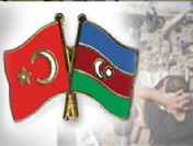 40 Araçlık yardım konvoyu Azerbaycan`dan Türkiye`ye hareket etti