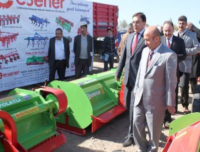 Ankara Çiftçisine Hibe Tarım Makinesi