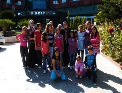 Deprem Çocukları Alanya`da